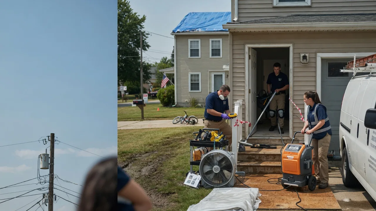 Water Damage Repair in Ipswich, SD near me